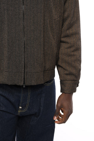 Padded Jacket with Zip Closure