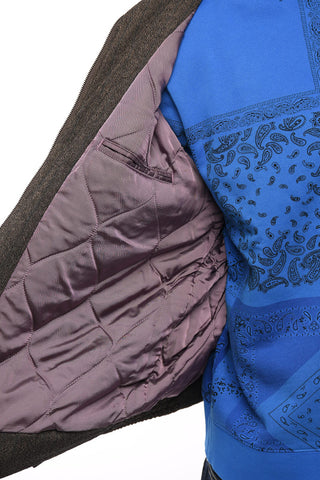 Padded Jacket with Zip Closure
