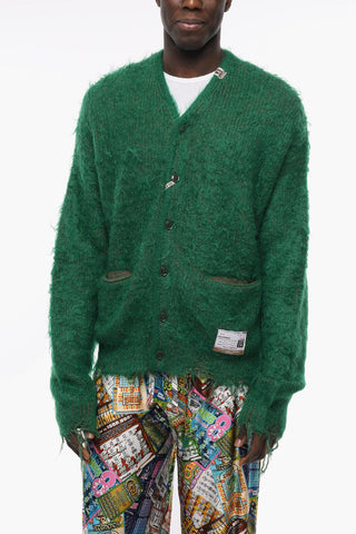Mohair Blend SIGN UP Eyelash Cardigan