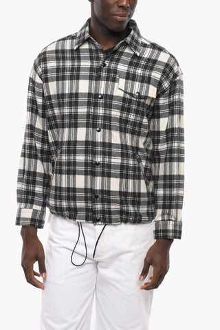 Camicia a 3 Tasche MARTINE WOOY in Misto Lana con Coulisse