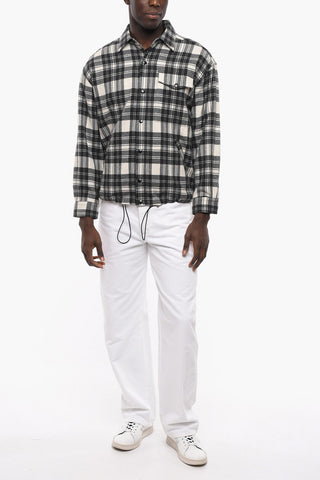 Camicia a 3 Tasche MARTINE WOOY in Misto Lana con Coulisse