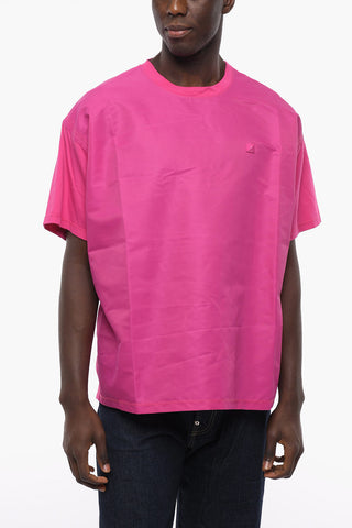 PINK PP Nylon Front ICONIC STUD T-Shirt