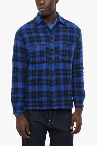 Overshirt Tartan GREGORY WOOY Trapuntata