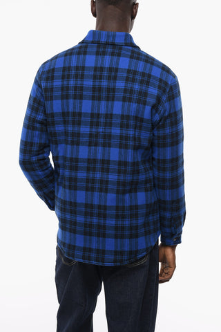 Overshirt Tartan GREGORY WOOY Trapuntata