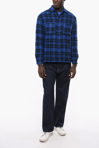 Overshirt Tartan GREGORY WOOY Trapuntata