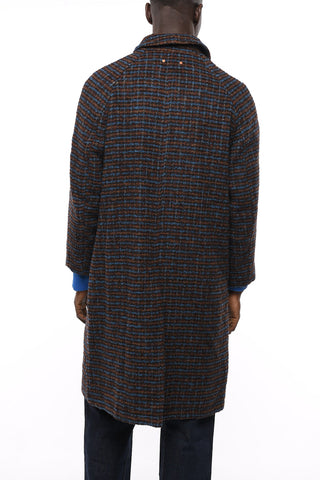Cappotto Balmacaan in Misto Lana