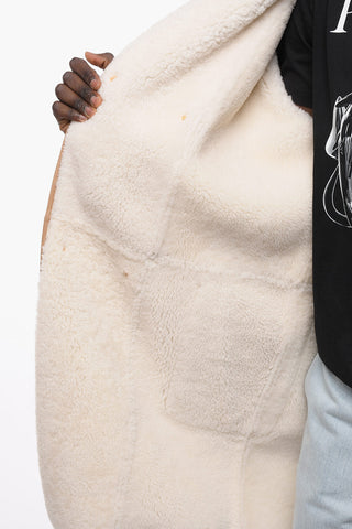Coated Cotton Anorak Jacket with Hood