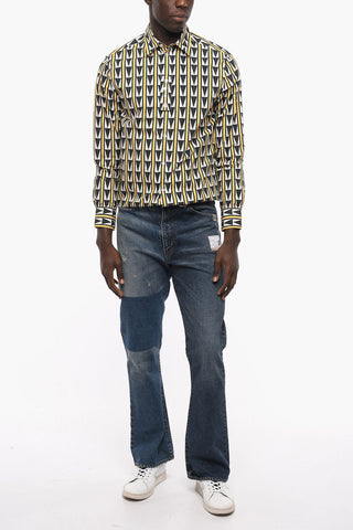 Bootcut SIGN IN Delavè Denims with Patches 25cm
