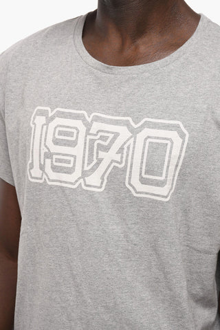 PARIS Crew Neck 1970 Cotton T-Shirt