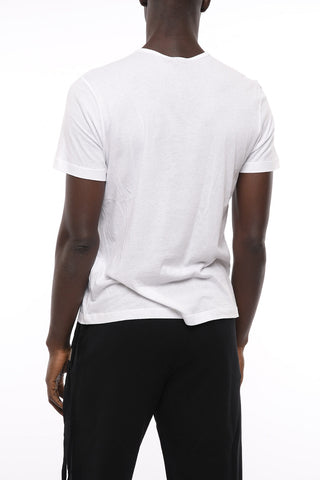 Crew Neck HOLY Cotton T-Shirt