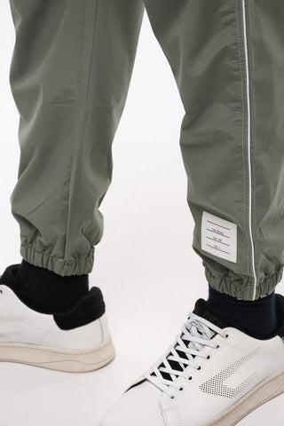 Pantaloni in Misto Nylon con Elastico alla Caviglia