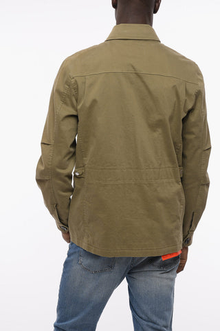 PS Cotton Blend FIELD Overshirt with Snap Buttons