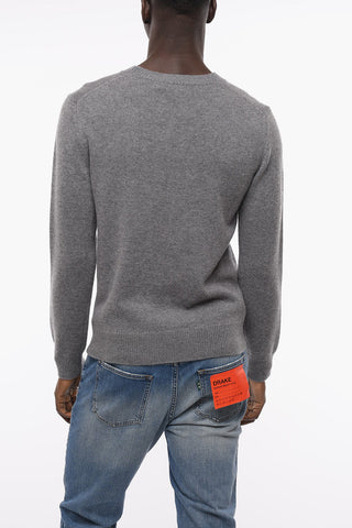 Crew Neck Cashmere Blend Sweater