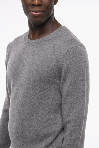 Crew Neck Cashmere Blend Sweater