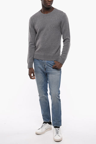 Crew Neck Cashmere Blend Sweater
