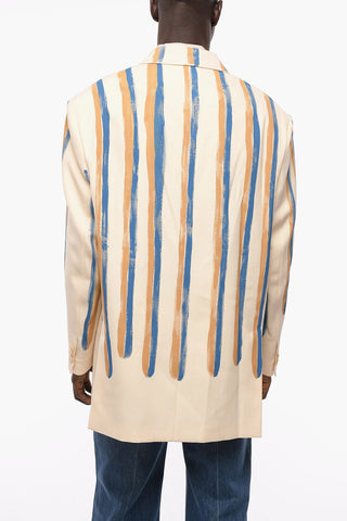 Single-breasted Blazer with Flip Pockets