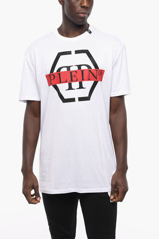 SS HEXAGON Logoed T-shirt Crew-neck 