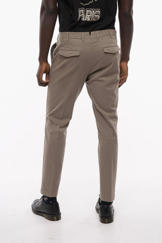 Stretch Cotton Slim Fit Chinos Pants