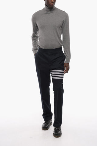 Jewely Buttons Cotton Slim Fit Pants