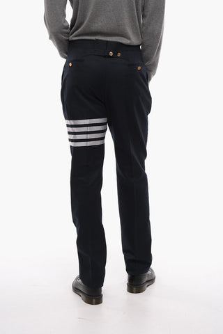 Jewely Buttons Cotton Slim Fit Pants