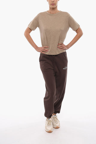 Linen DORETTA Crew-neck T-Shirt