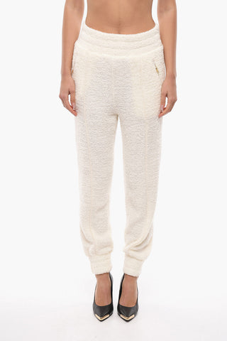 Cuffed Terry Sweatpants with Zipped Pockets