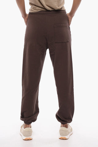 Joggers in Cotone Felpato con 3 Tasche