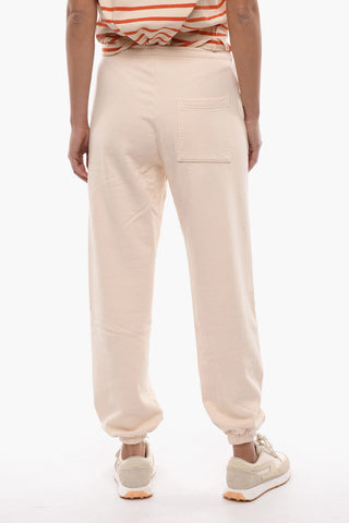 Joggers in Cotone Felpato con 3 Tasche