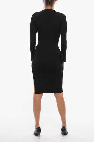 Ribbed ELENA Bodycon Maxi Dress