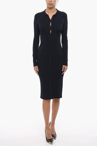 Long Sleeve Bodycon PACEY Shirt Dress