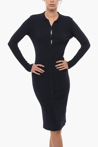 Long Sleeve Bodycon PACEY Shirt Dress