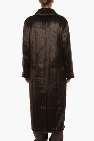 Double-breasted LIDYA Eco-fur Coat
