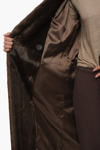 Double-breasted LIDYA Eco-fur Coat