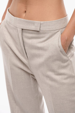 TAILLEUR SARTORIALE Wool Blend BLEU Pants