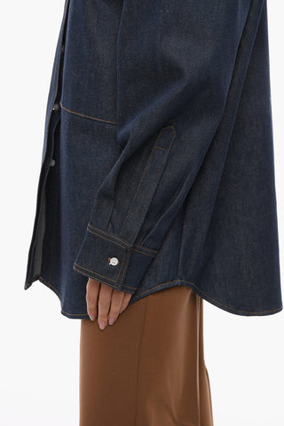 Box Fit Denim Jacket With front Pockets