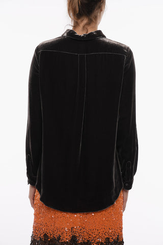 Chenille Long Sleeved Shirt