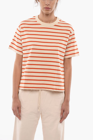 Striped JANE Crew-neck T-Shirt