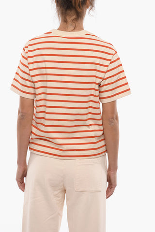 Striped JANE Crew-neck T-Shirt