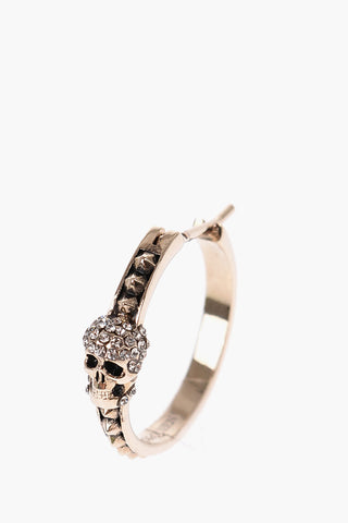 Studs and Skull Hoop Earrings