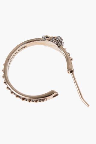 Studs and Skull Hoop Earrings