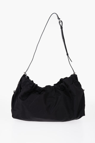 Borsa Weekend in Nylon con Logo Stampato