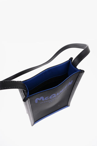 Borsa a Spalla con Finiture in Pelle