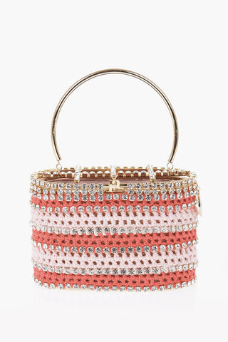 Borsa da Polso HOLLI In Crochet con Gioielli