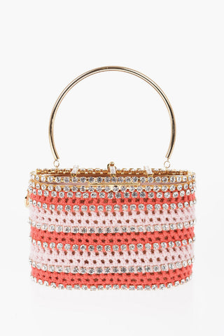 Borsa da Polso HOLLI In Crochet con Gioielli