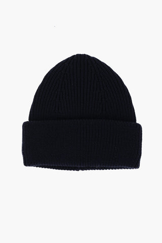 Solid Color Merino Wool Beanie