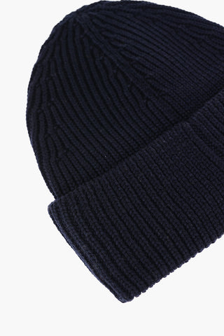 Solid Color Merino Wool Beanie
