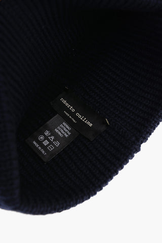 Solid Color Merino Wool Beanie