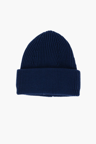 Solid Color Merino Wool Beanie