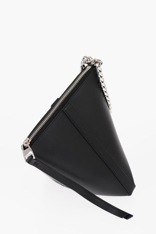 Pouch THE CURVE in Pelle Con Manico A Catena