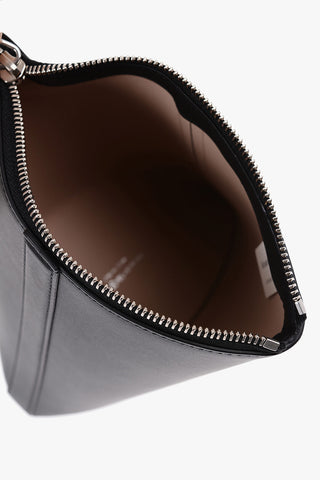 Pouch THE CURVE in Pelle Con Manico A Catena
